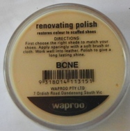 Bone Shoe Polish Waproo Shoe Polish Waproo Boot Polish Waproo Renovating Polish Waproo Polish Shoe Cream